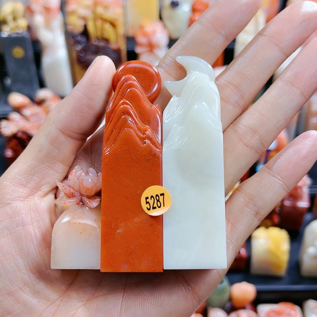 昌化石印石伊*5287包邮包刻