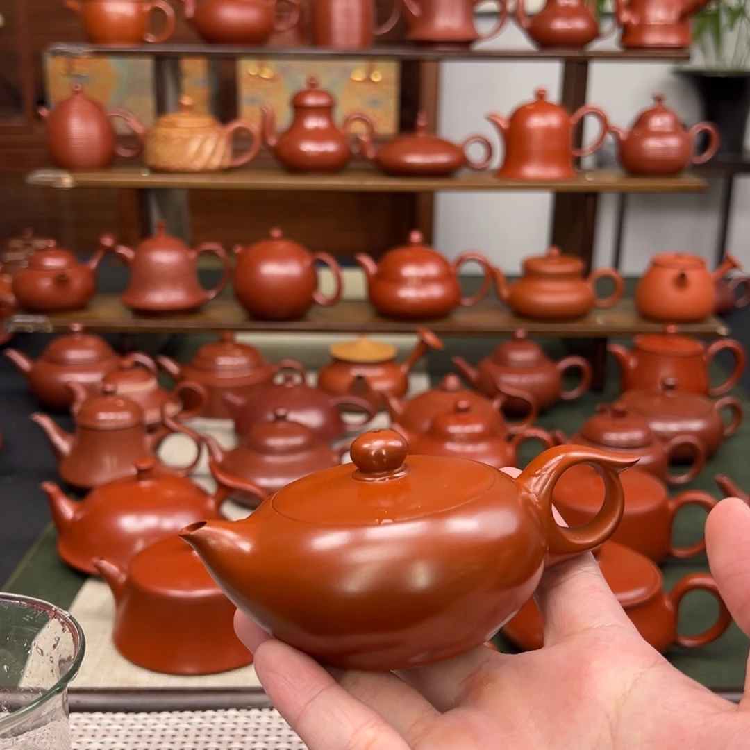 紫砂茶壶潮州手拉壶手拉壶