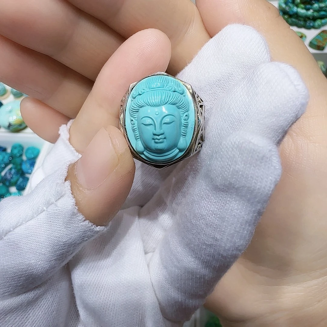 绿松石未镶嵌原矿绿松石