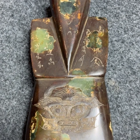 吊坠白玉菩提把件