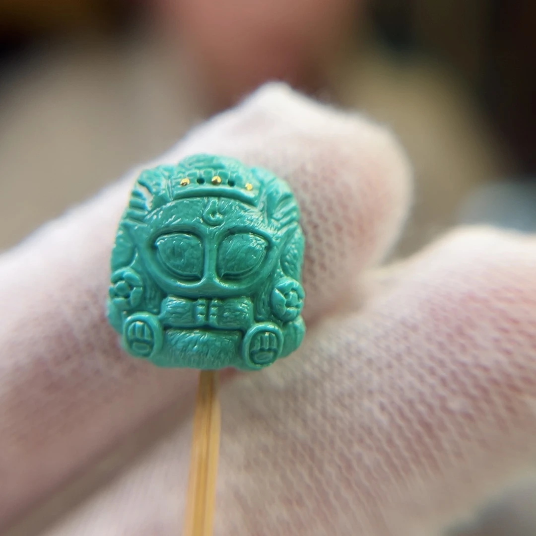 绿松石珠宝奇石未镶嵌