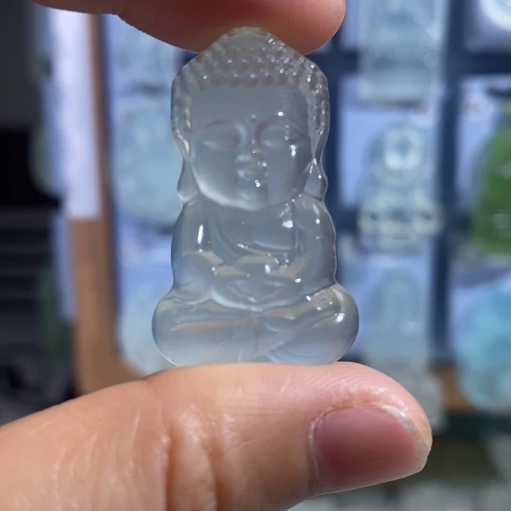 岫玉未镶嵌吊坠吊坠