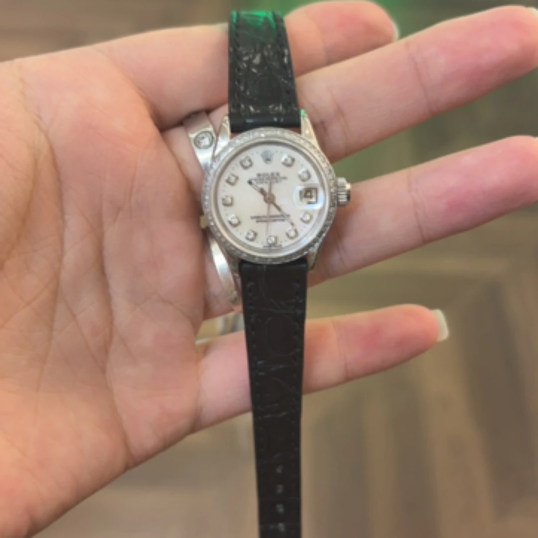 95新 Rolex/劳力士 劳力士40557自动后钻赠送表带赠送手链