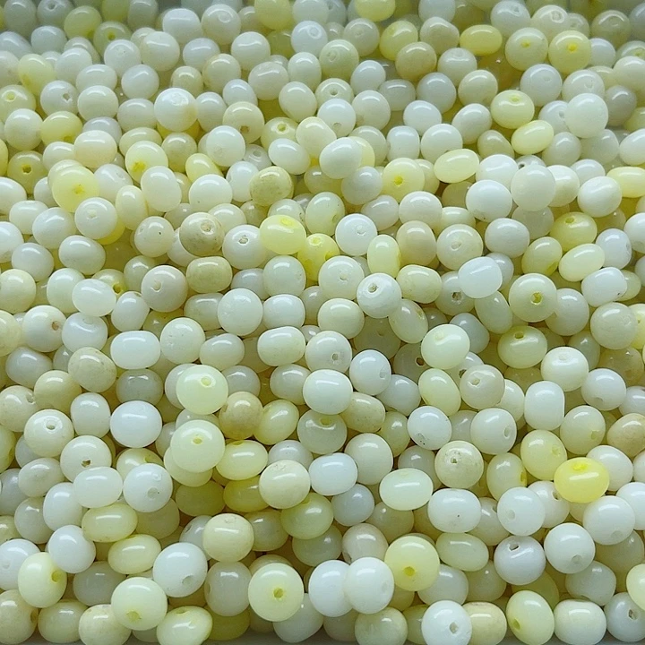 白玉菩提手串瑕疵8算盘苹果500颗