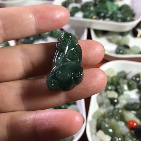 手链未镶嵌和田玉（糖玉）