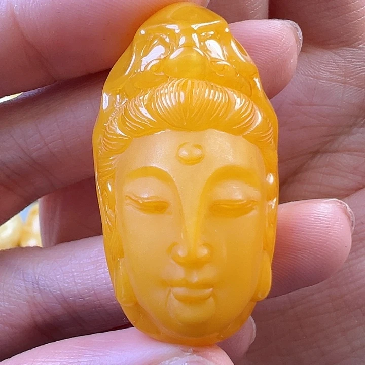 蜜蜡颈饰未镶嵌蜜蜡