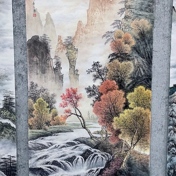 绘画邬绘画作品黄喜三画芯