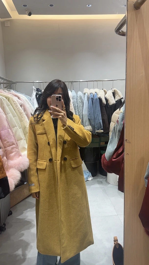 李园家2号店-995-韩版加棉大衣