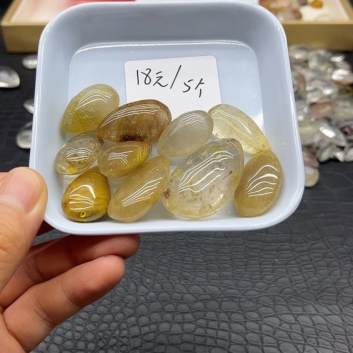 水晶珠宝半成品未镶嵌1