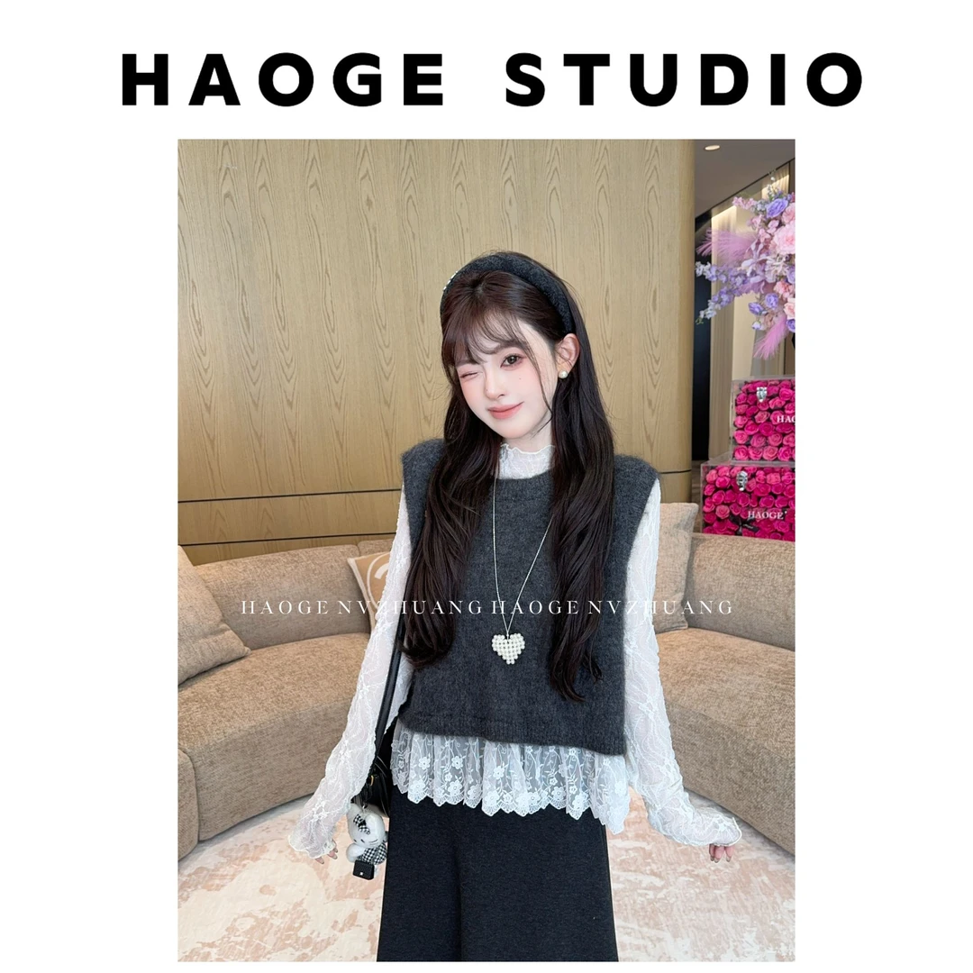 浩哥严选●毛衣马甲预HGQ5MY3081A