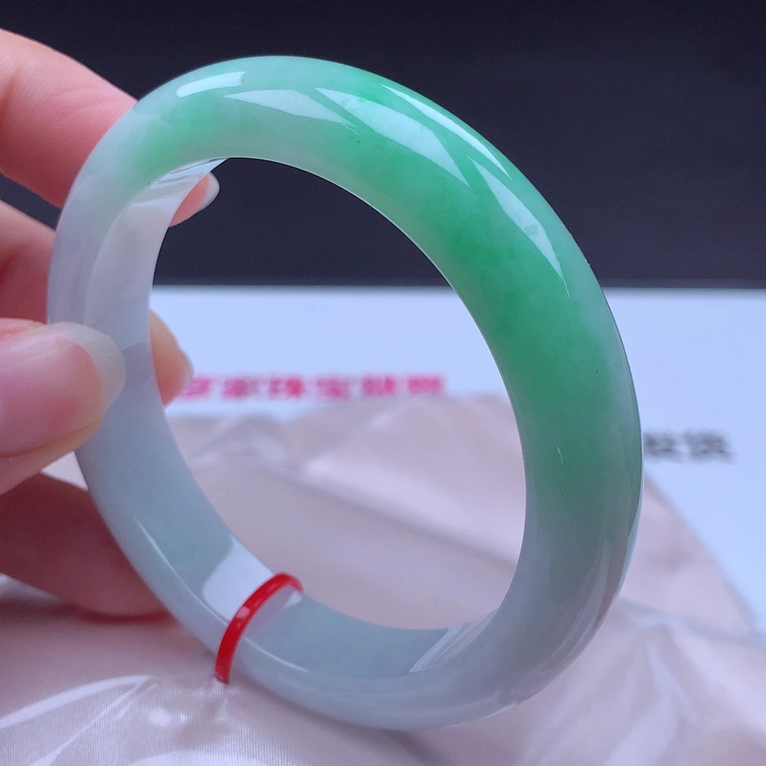 未镶嵌手镯翡翠手镯001390