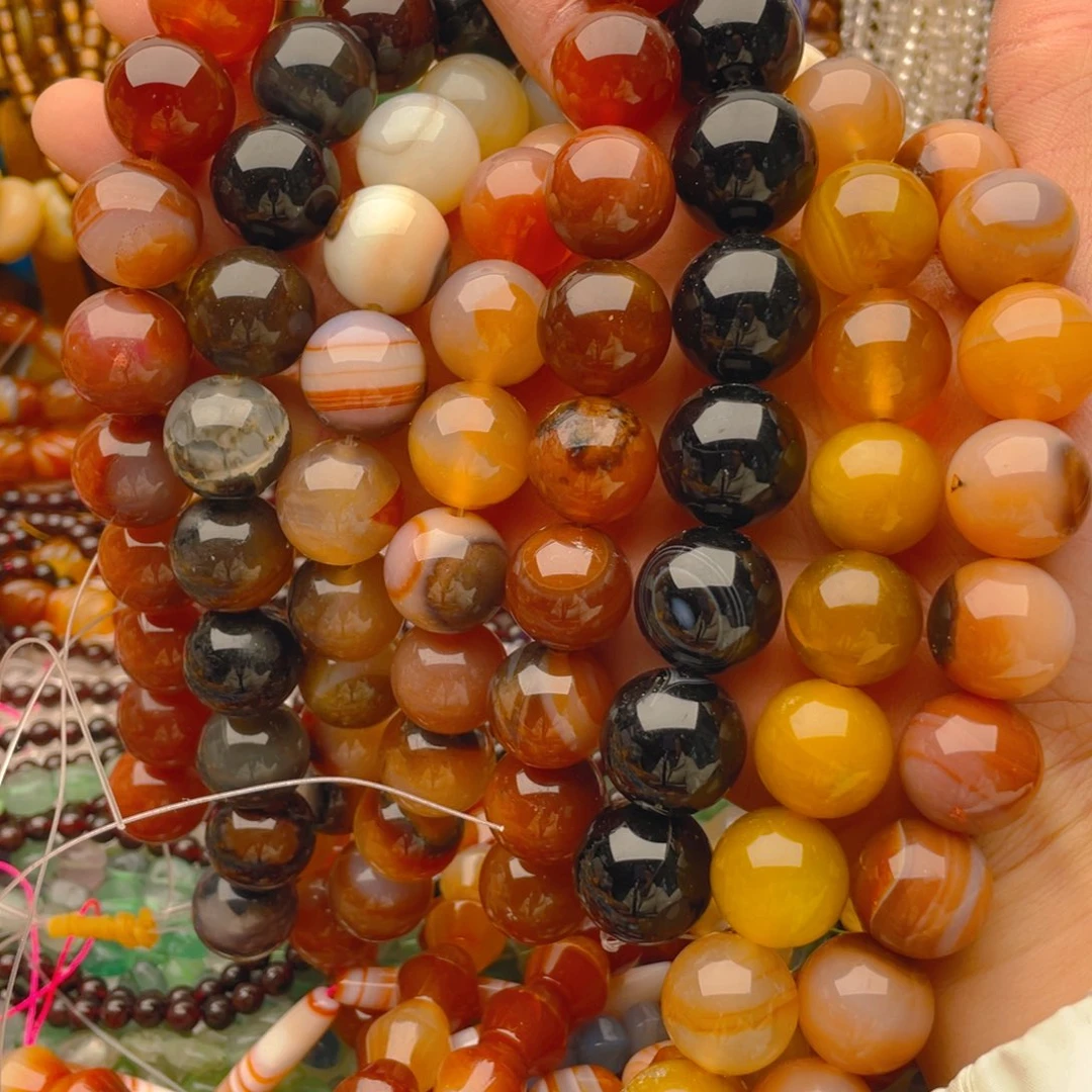 玛瑙/玉髓珠宝半成品未镶嵌玛瑙1条自选