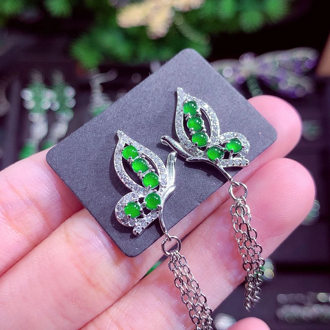 颈饰未镶嵌翡翠天然