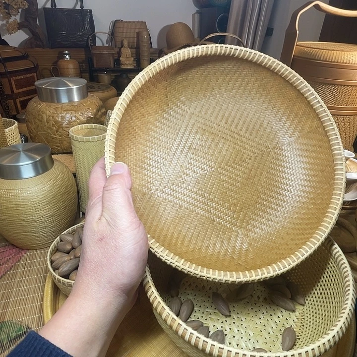东阳竹编簸箕24厘米