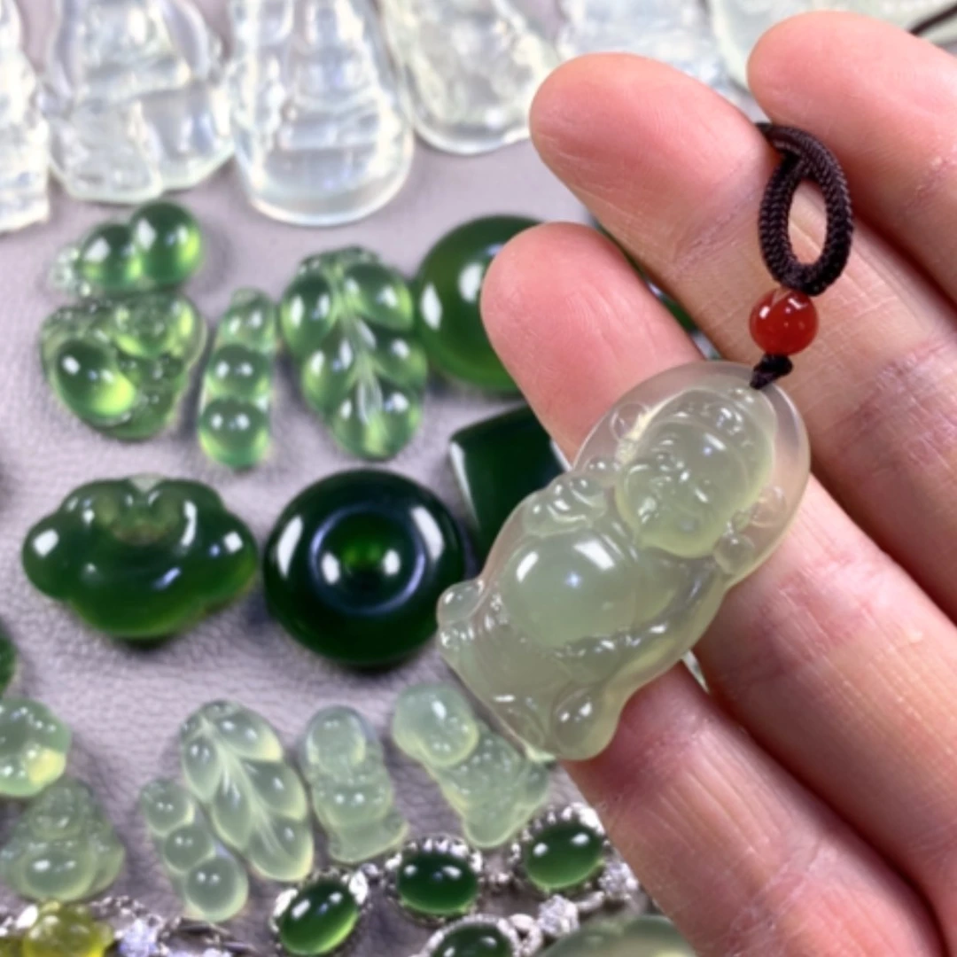 【闪购商品】蛇纹石玉岫玉未镶嵌