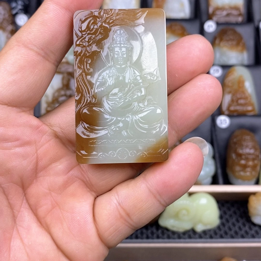 和田玉颈饰未镶嵌S**S