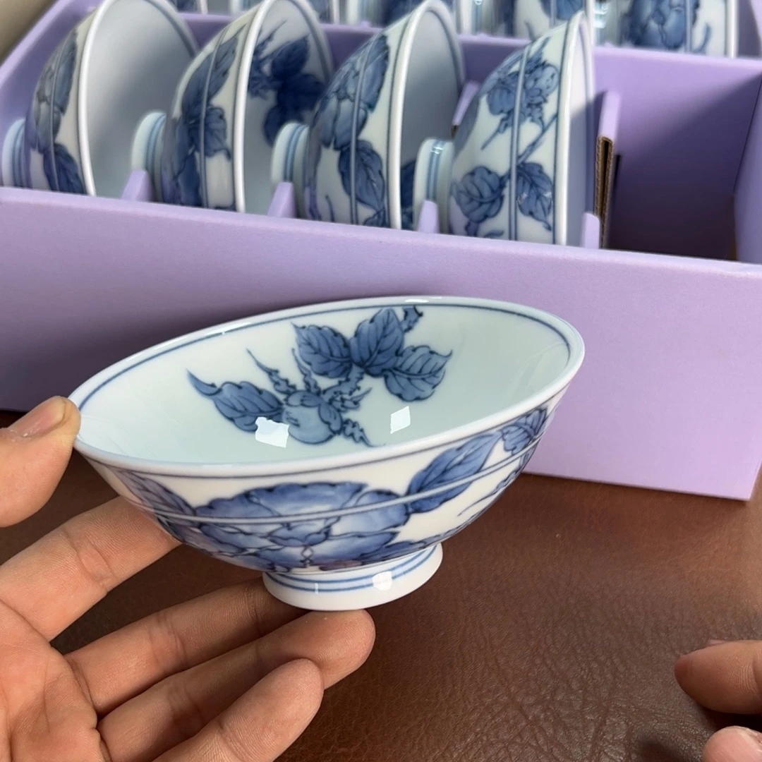 陶瓷十只原盒瓷器瓷器