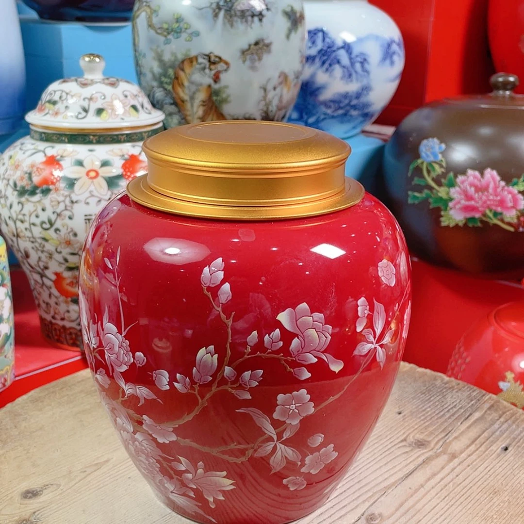 【闪购商品】罐陶瓷茶叶罐密封罐