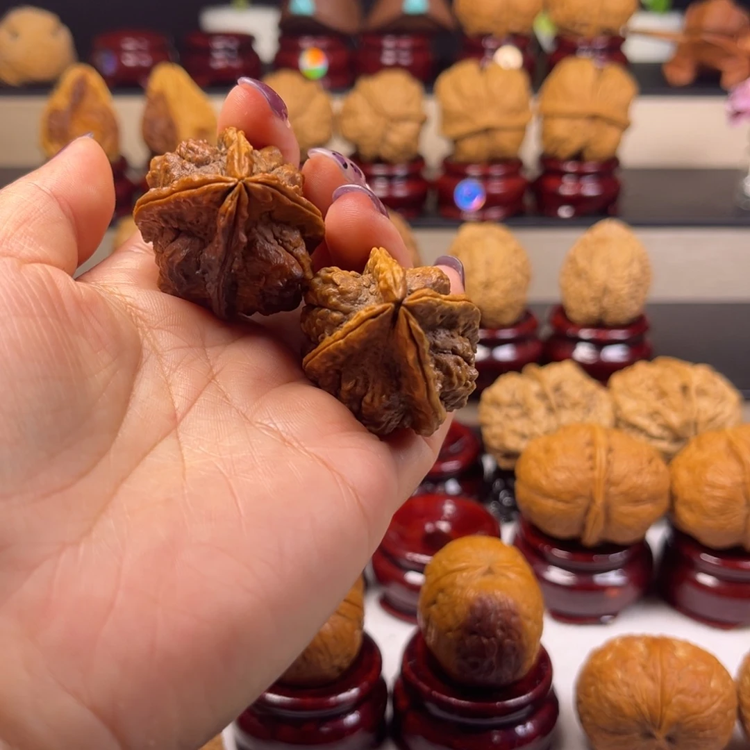 平***安文玩核桃吊坠金蟾塔W555