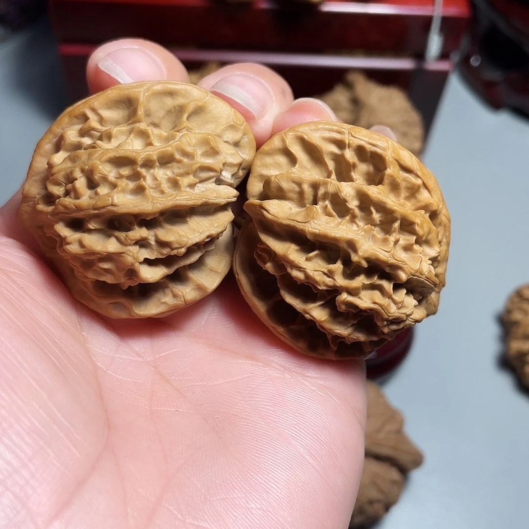 核桃手串/手链精品小众天残三楞