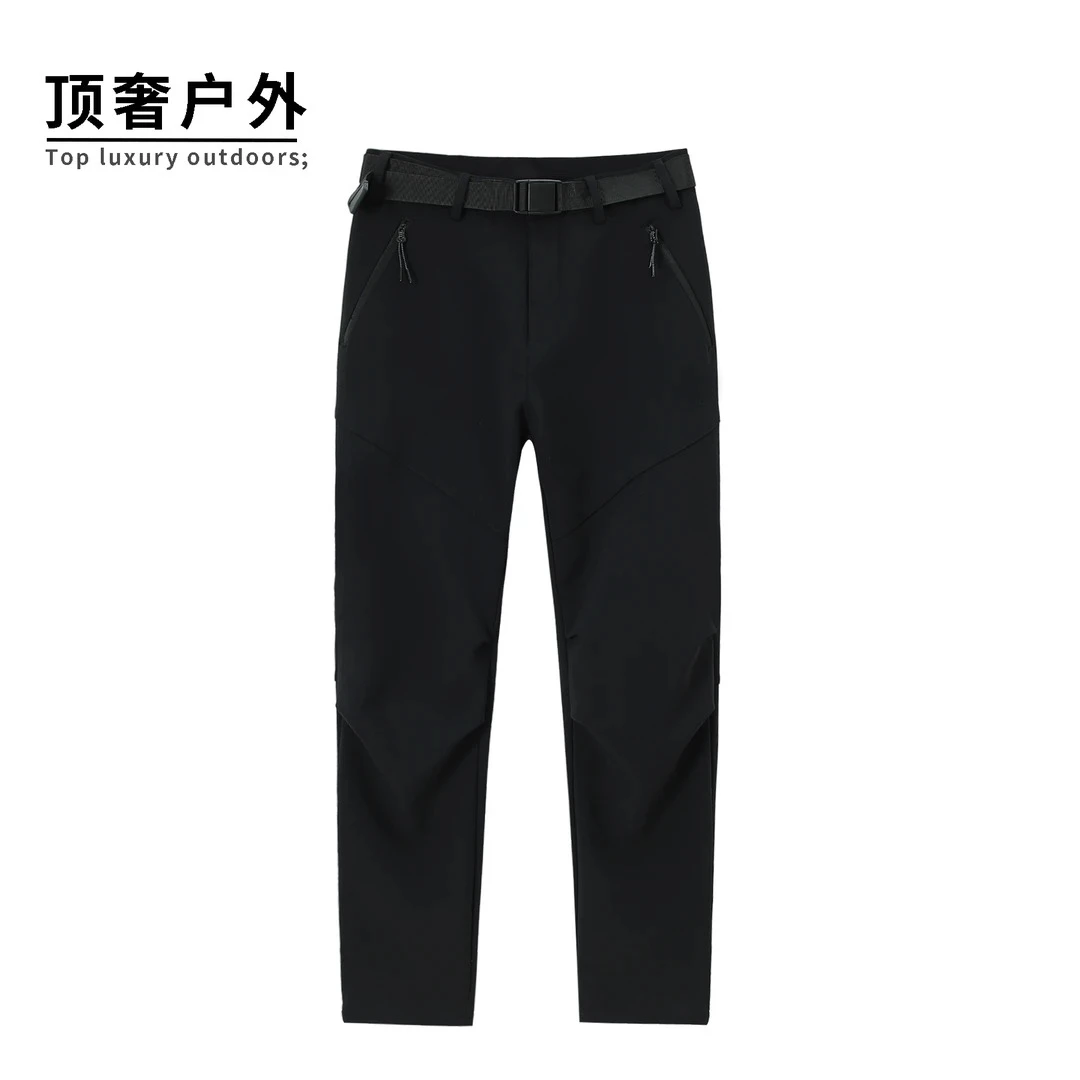 秋季新款户外软壳抗风休闲裤