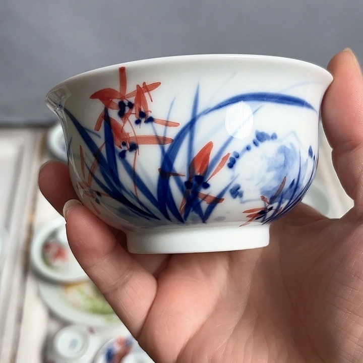 景德镇手工手绘陶瓷茶具