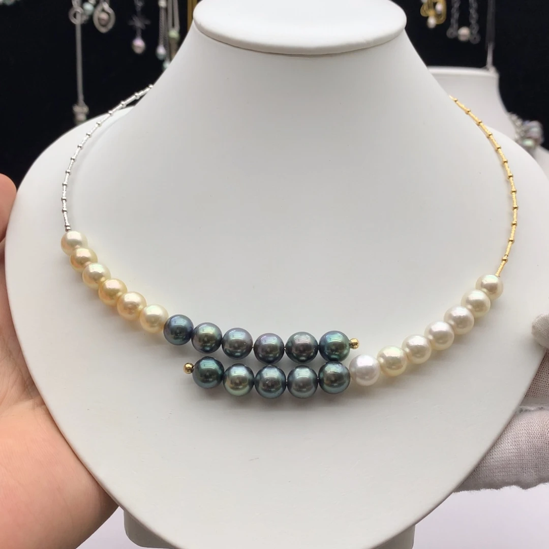 未镶嵌海水珍珠项圈