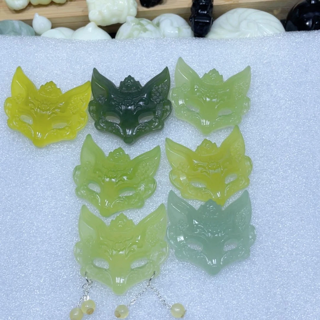 【闪购商品】岫玉未镶嵌颈饰J***来88吊坠