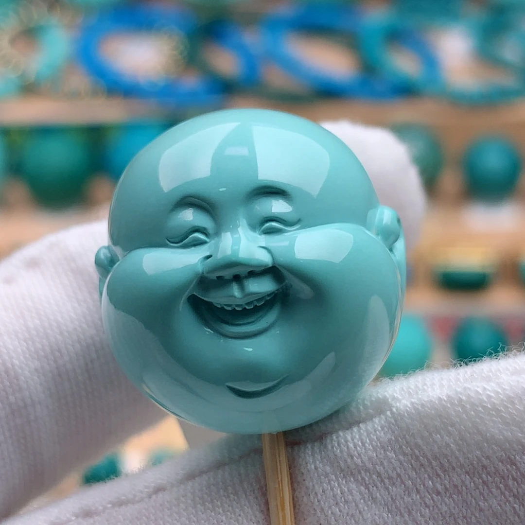 未镶嵌绿松石珠宝奇石