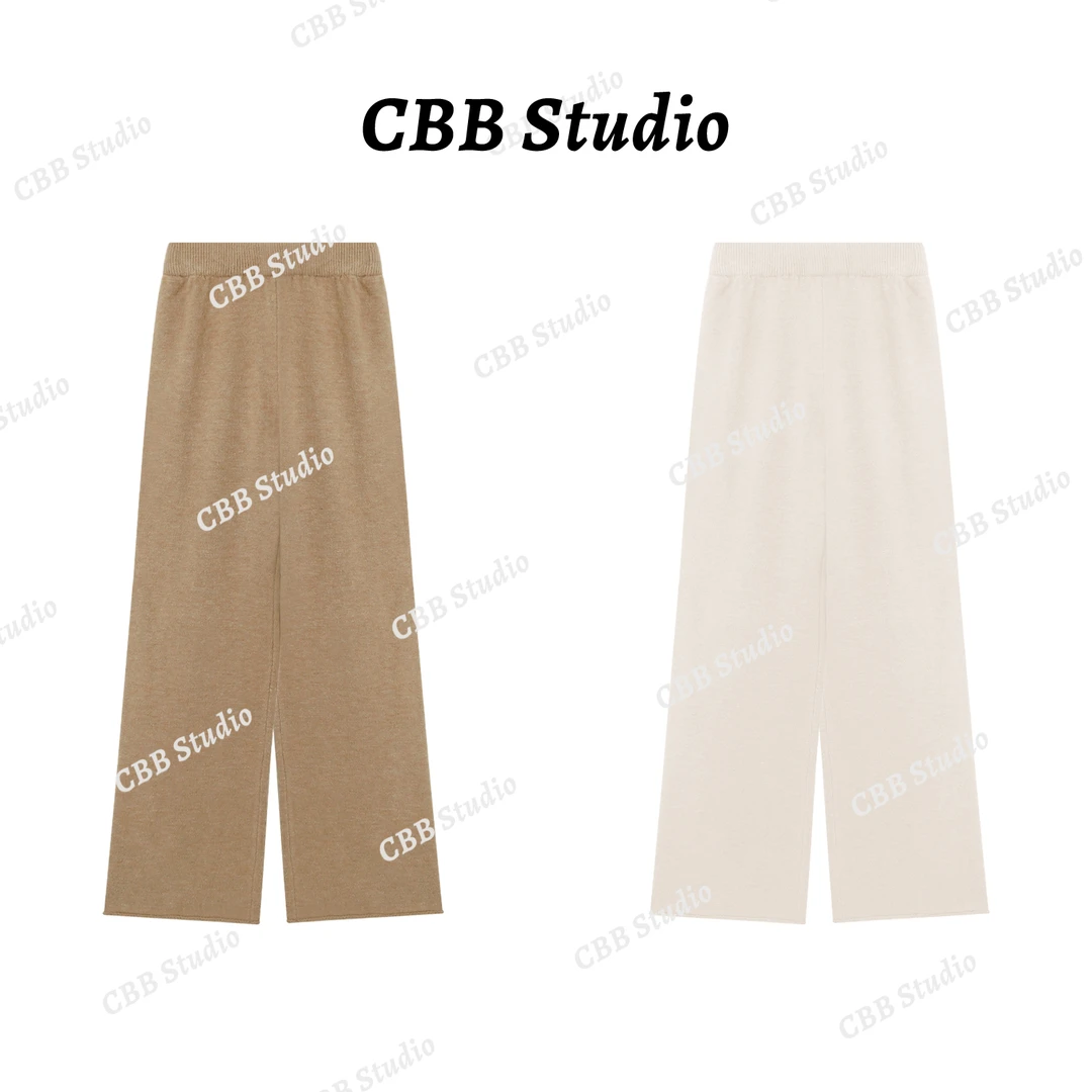 萌萌【绒绒】冬季新款百搭保暖糯米裤子