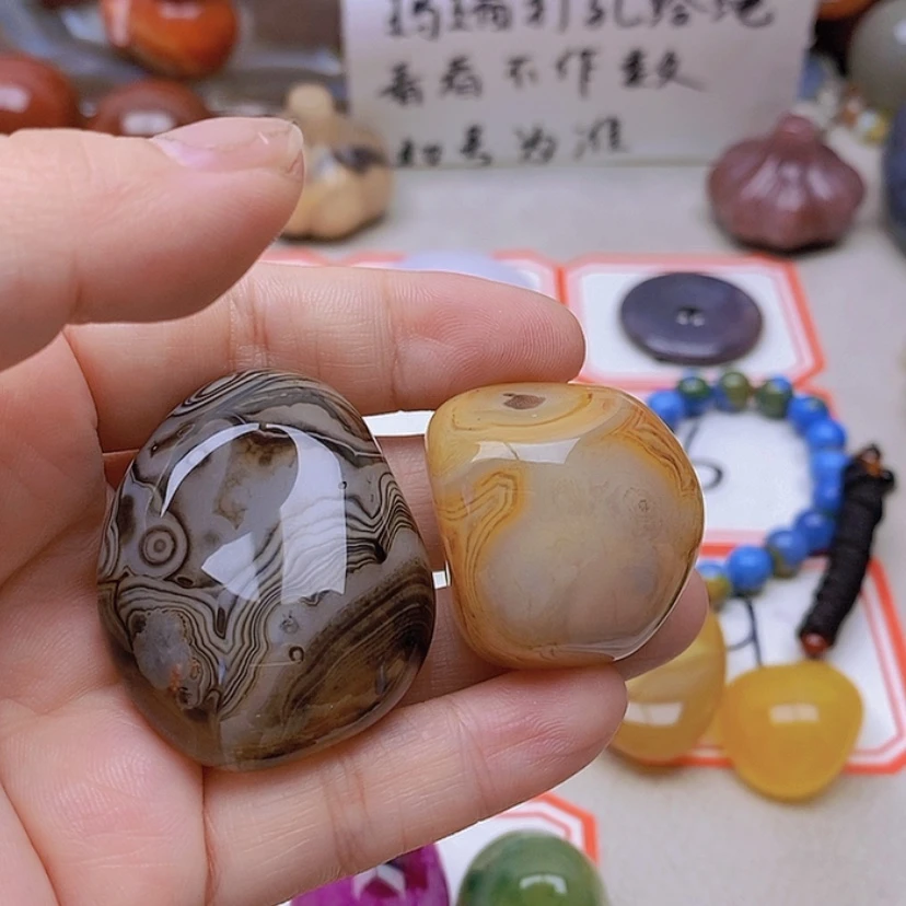 【闪购商品】未镶嵌玛瑙/玉髓珠宝半成品猛*
