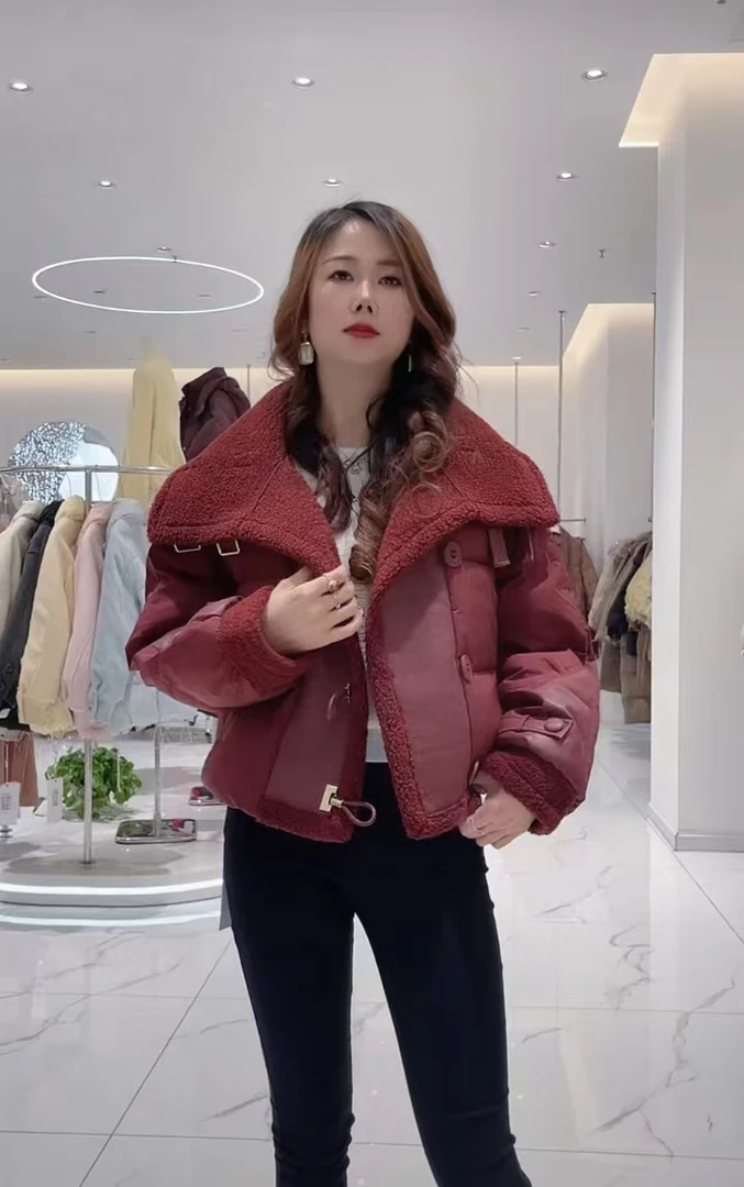 【高端女装】2025新款时尚气质外套HJ-1499
