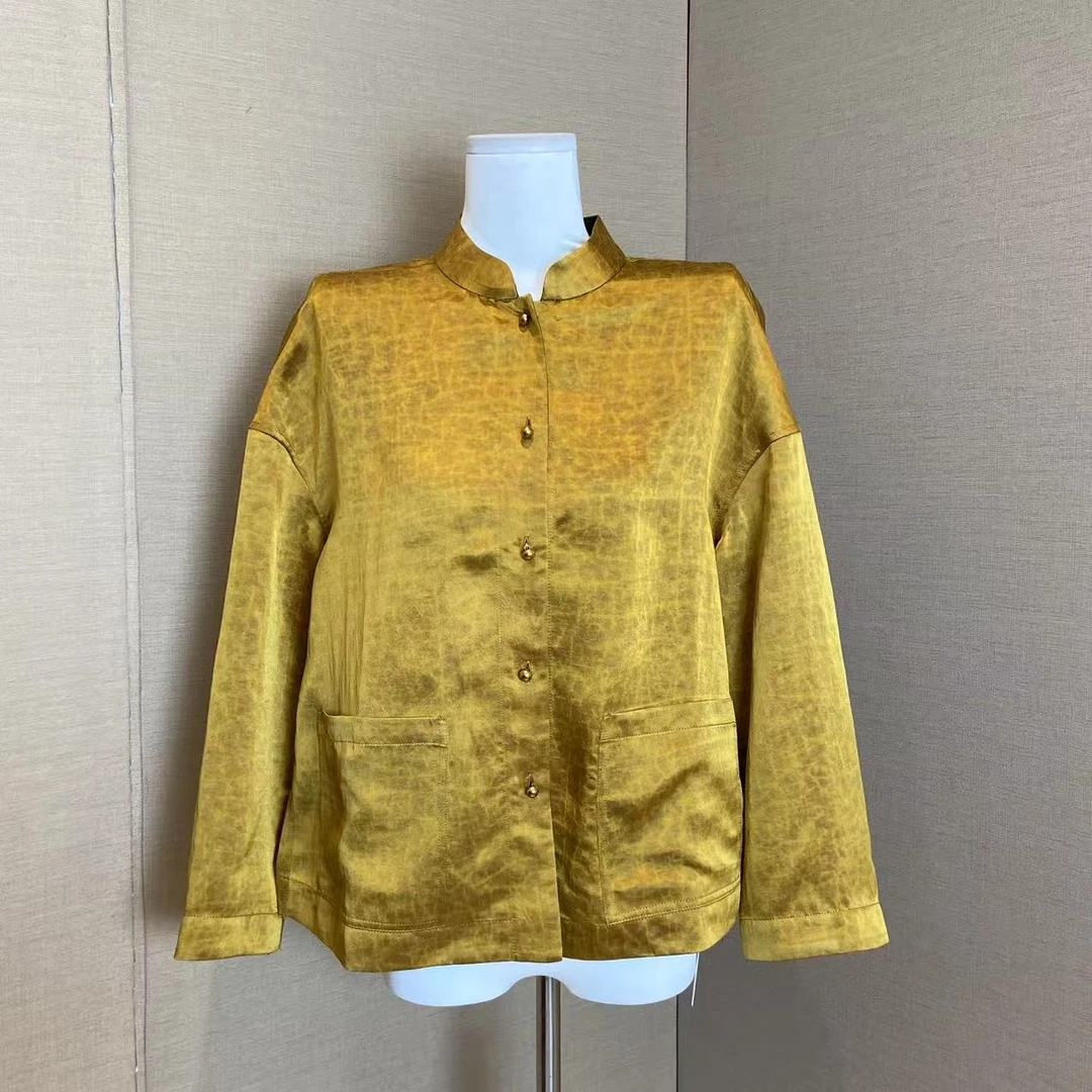 香云纱金龟双面穿上衣外套春夏新款上新QF199123-338198