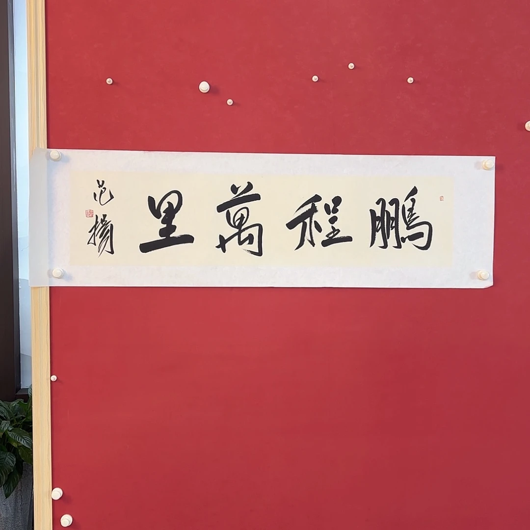 横款精品书画作品入选国际书法艺术