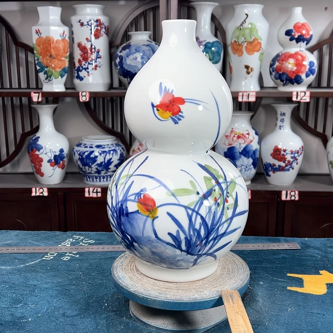 摆件景德镇陶瓷葫玉