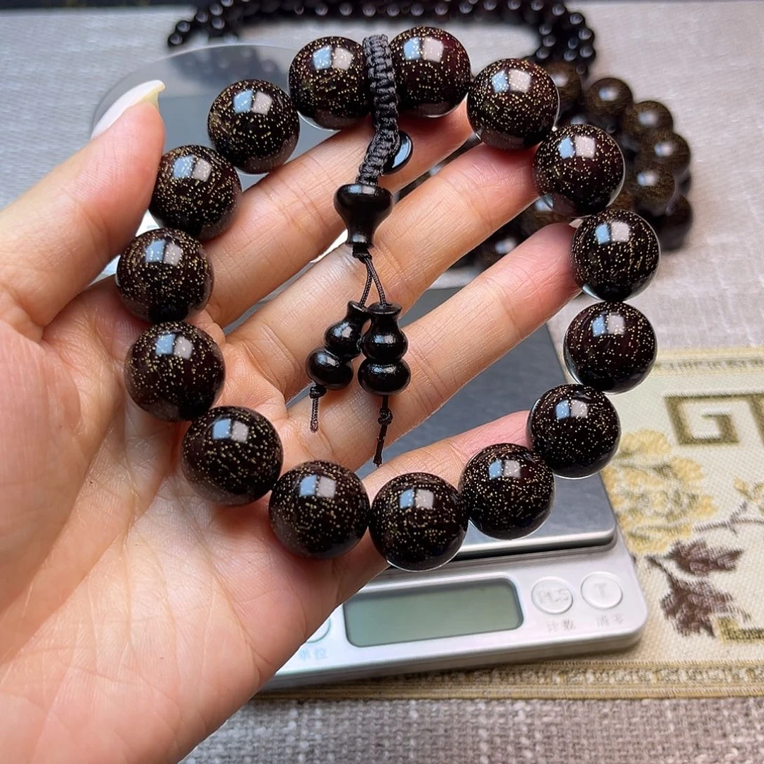 檀香紫檀（小叶紫檀）1.5 15颗爆星