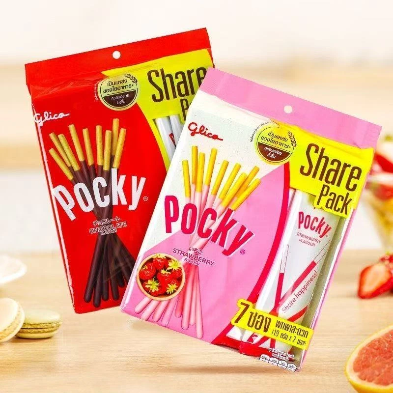 泰国进口格力高PRETZ百力滋饼干棒Pocky百奇7小袋