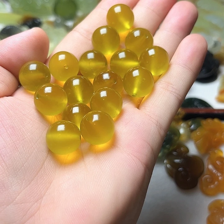 未镶嵌蛇纹石玉颈饰三**森