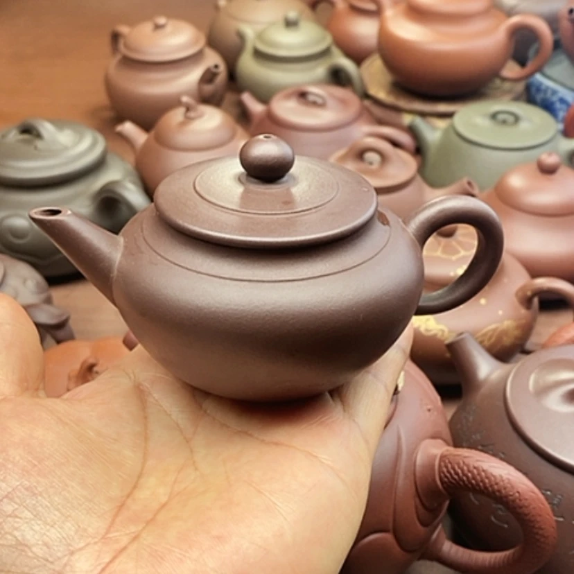 【闪购商品】紫泥茶壶阿*双线水平150毫升