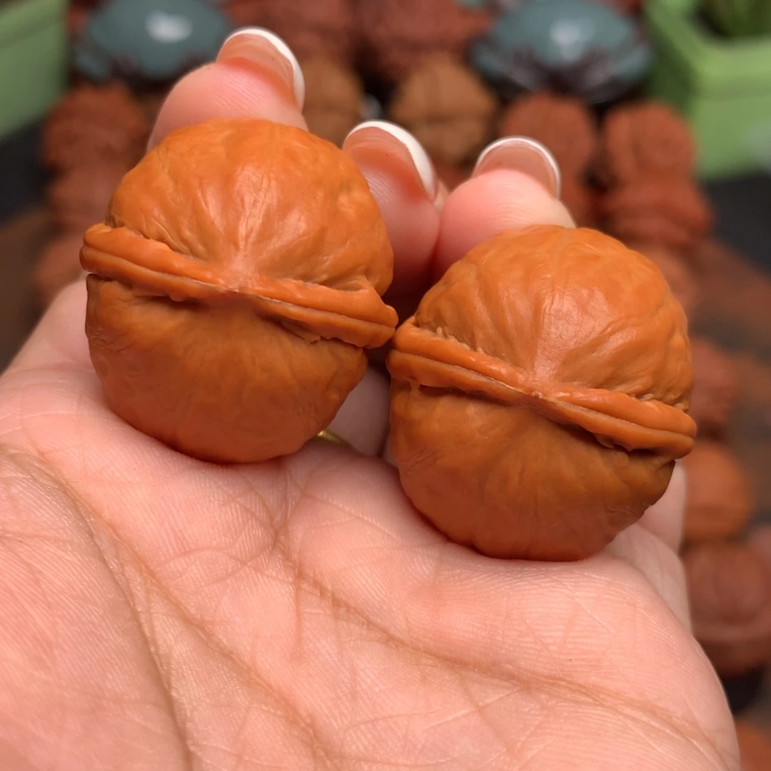 把件文玩核桃黄金甲