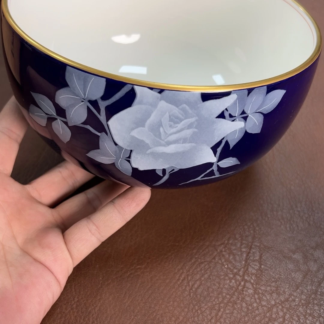 陶瓷香兰原盒瓷器瓷器