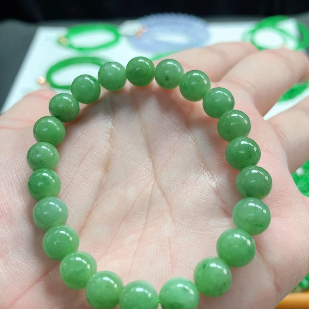 翡翠未镶嵌手链翡翠
