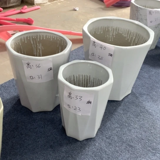 高温陶瓷花盆微瑕