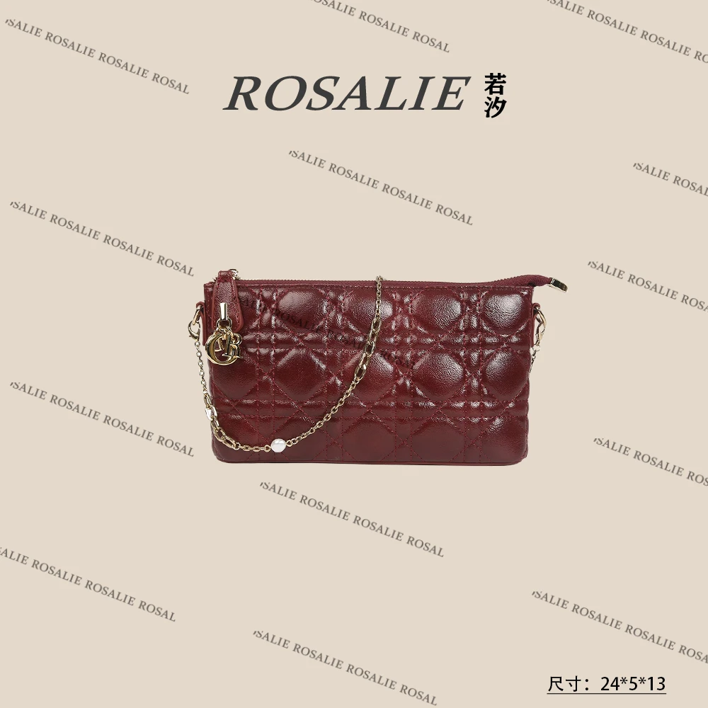 【一一One Oirginal】SKL-G8052-酒红轻奢时尚气质百搭女士包