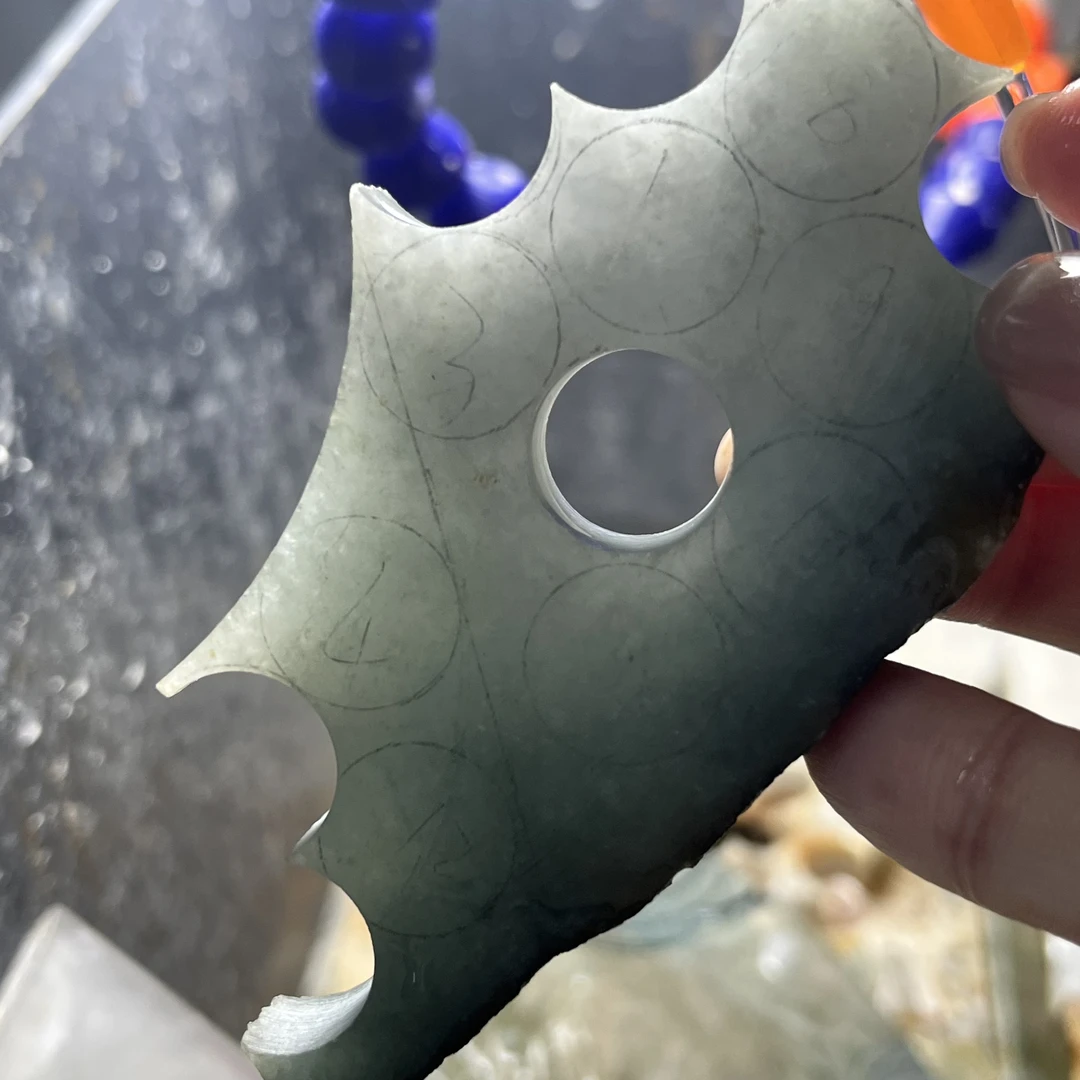 纯天然a货翡翠边角