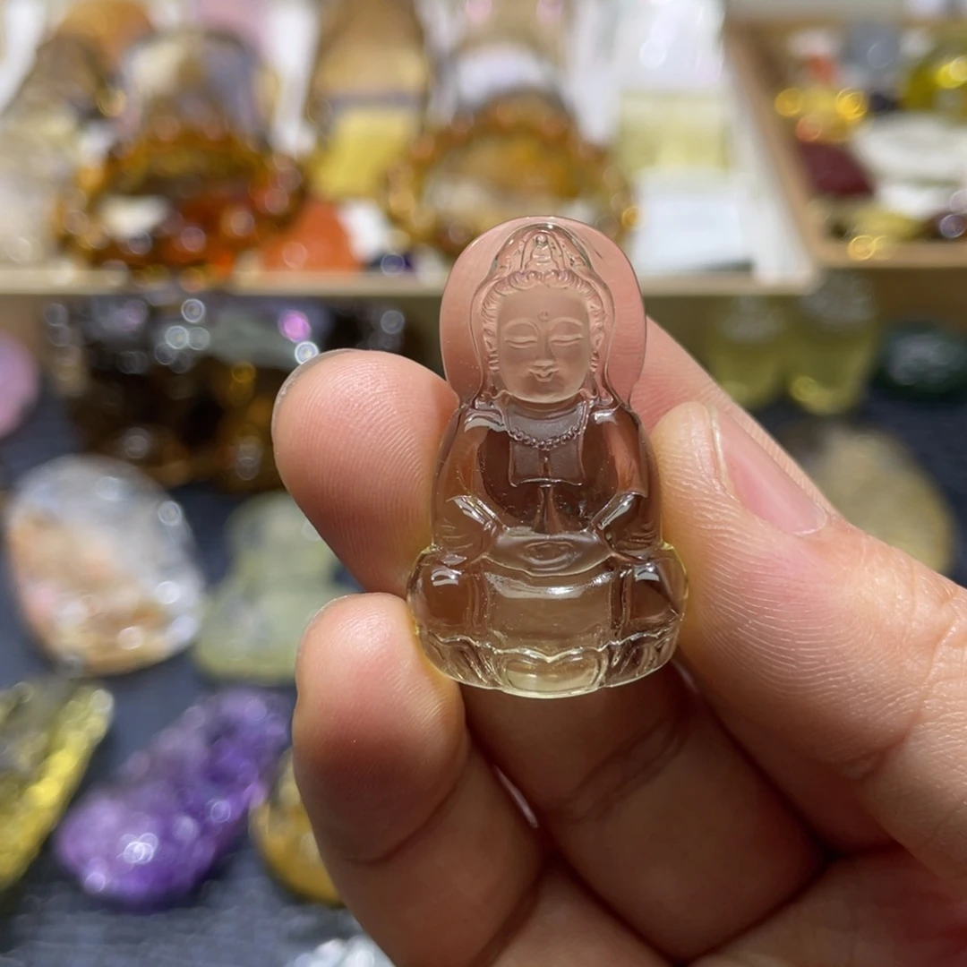 水晶颈饰未镶嵌那*斯定制