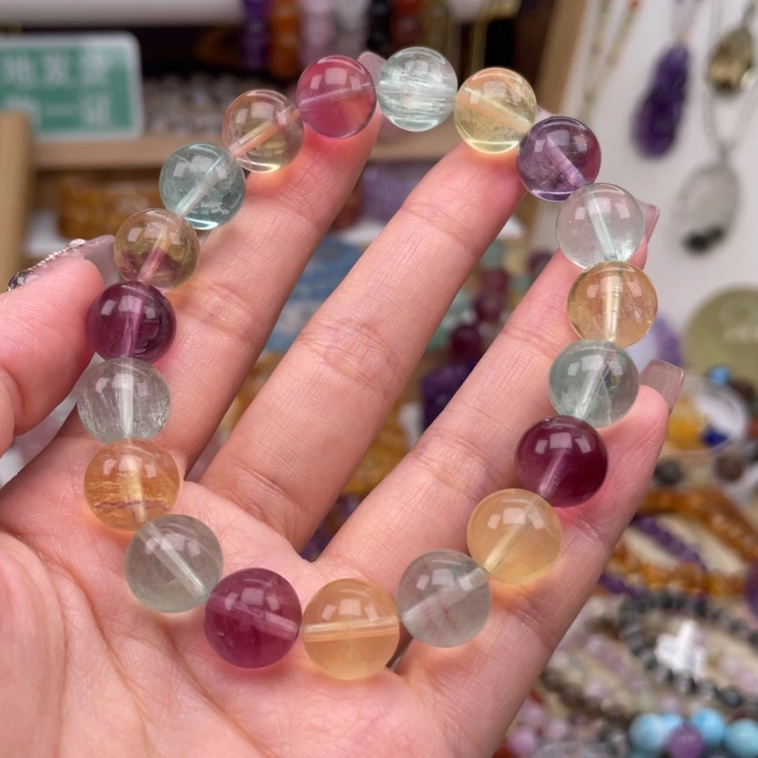 未镶嵌萤石手镯11mm➕