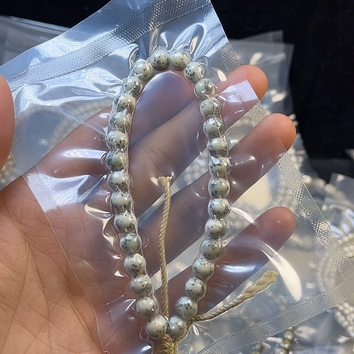 B***棍星月菩提手串8圆珠无月手持