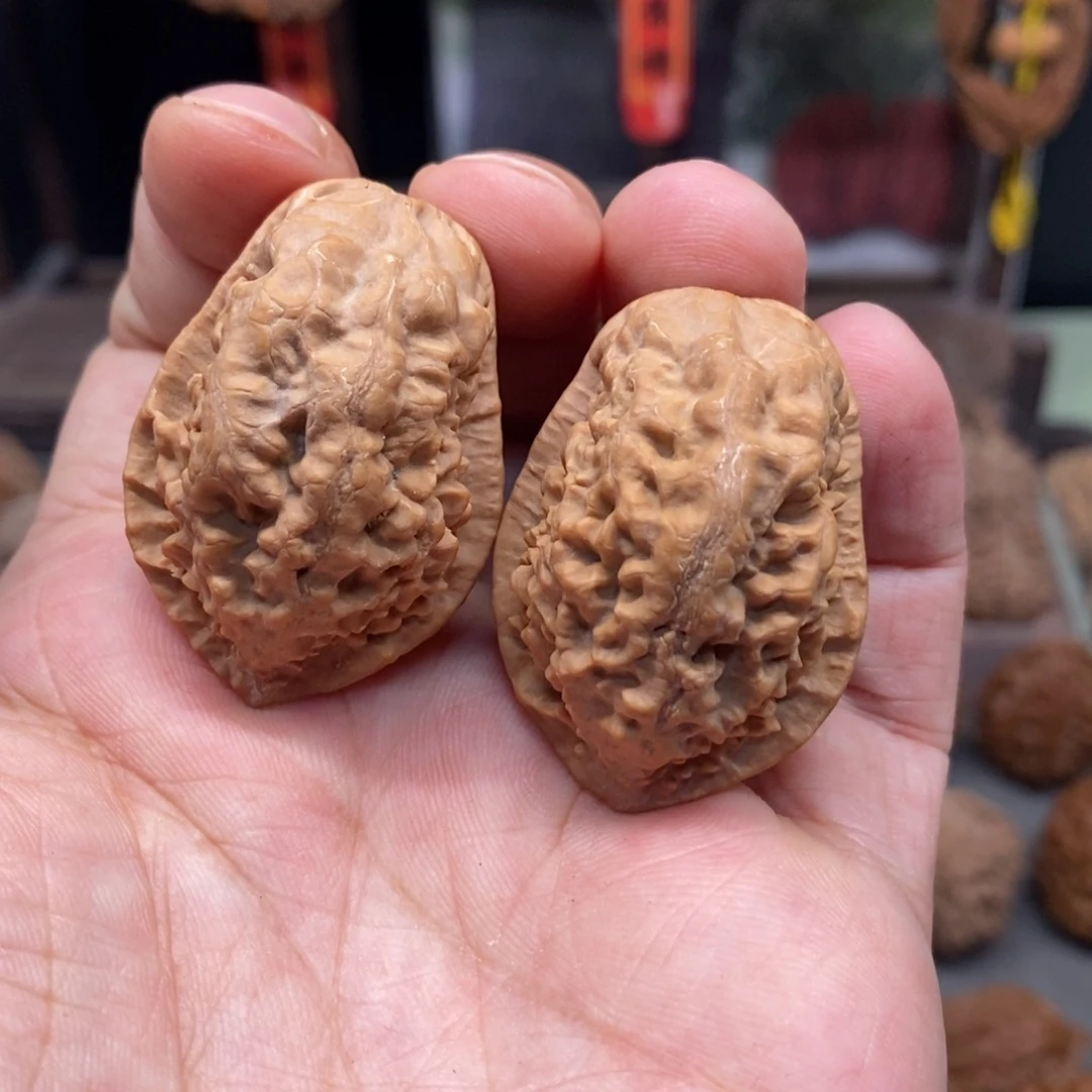 文玩核桃把件河豚