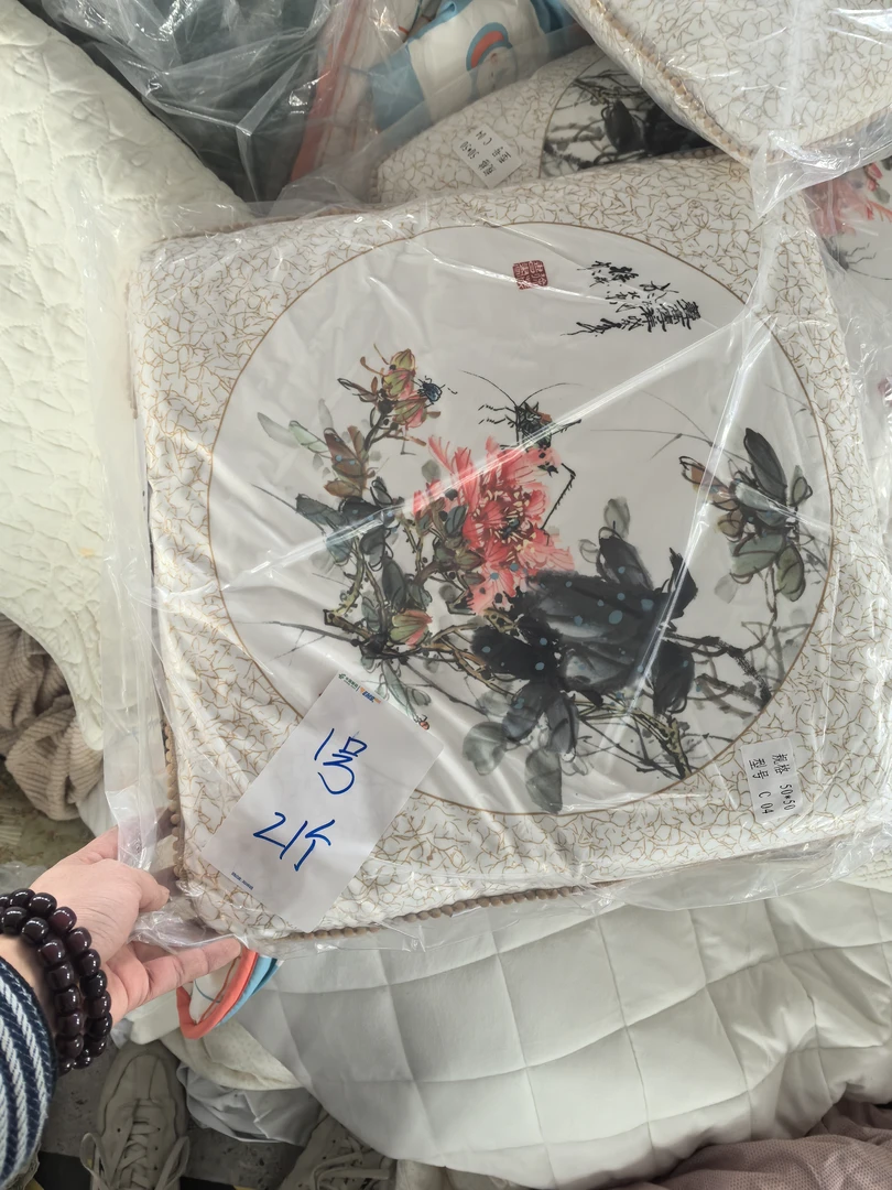 16号小华约50*50国风抱枕1号发1个